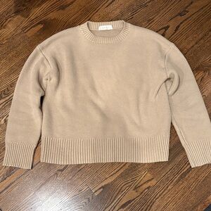 Everlane Honeycomb Cotton Sweater Size Medium